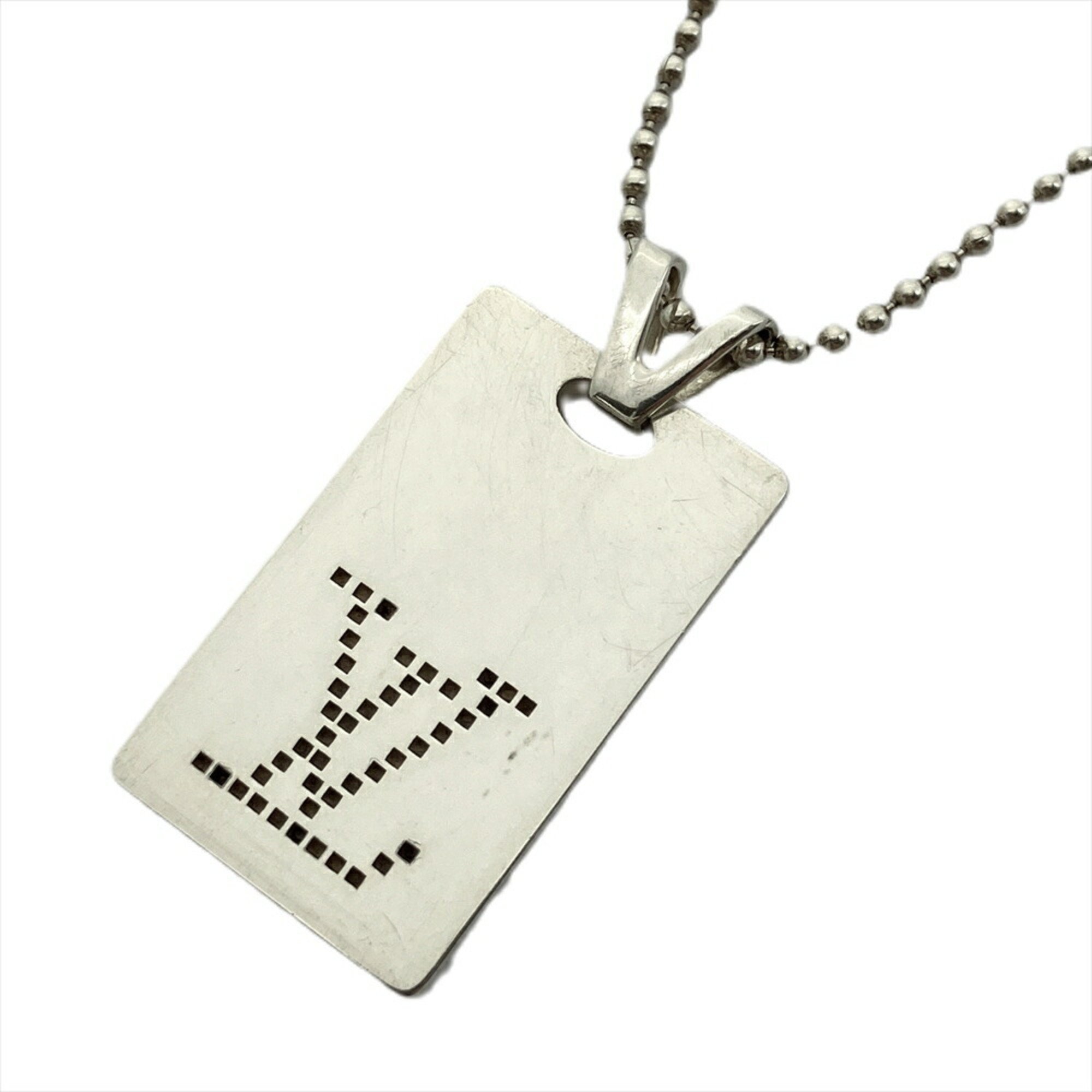 LOUIS VUITTON Pendantif Bond Street Necklace M65741 SV925