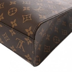 LOUIS VUITTON Louis Vuitton Monogram Sac Plat PM Brown M45848 Women's Canvas Tote Bag