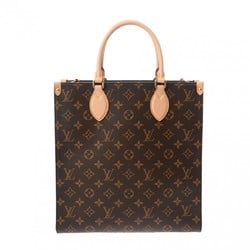 LOUIS VUITTON Louis Vuitton Monogram Sac Plat PM Brown M45848 Women's Canvas Tote Bag