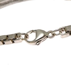 Tiffany SV925 Venetian Chain Women's and Men's Bracelet Silver 925