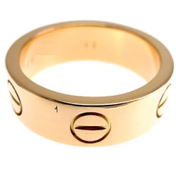 Cartier #49 Love Ladies Ring, 750 Yellow Gold, Size 8.5