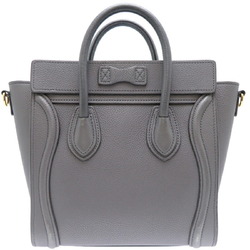 Celine Luggage Nano Shopper Women's Handbag 189243 Calf Grey