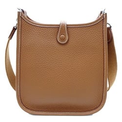 Hermes Evelyn TPM Amazon W Stamp (2024) Women's Shoulder Bag Taurillon Clemence Gold (Brown)