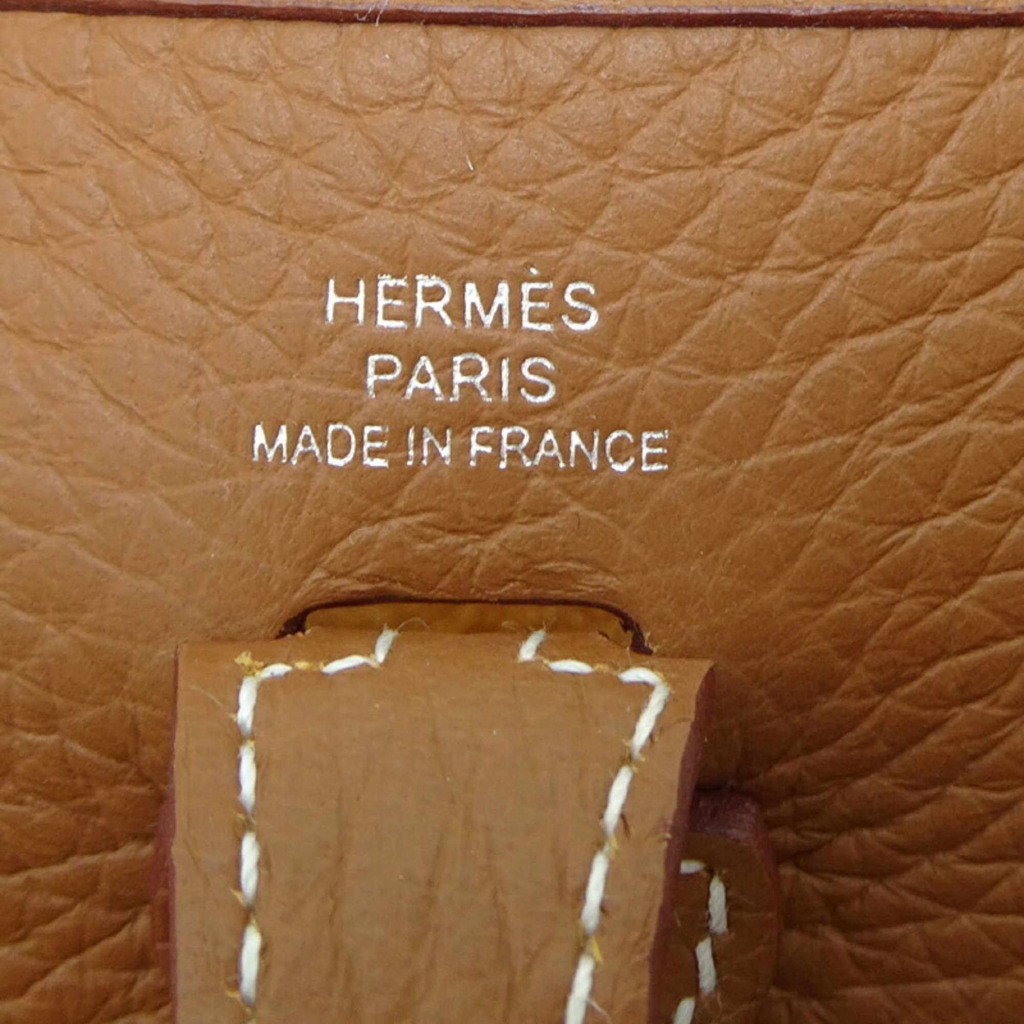 Hermes Evelyn TPM Amazon W Stamp (2024) Women's Shoulder Bag Taurillon Clemence Gold (Brown)