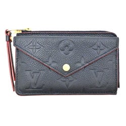 Louis Vuitton Porte Carte Recto Verso Men's Coin Case M69420 Monogram Empreinte Marine Rouge