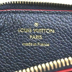 Louis Vuitton Porte Carte Recto Verso Men's Coin Case M69420 Monogram Empreinte Marine Rouge