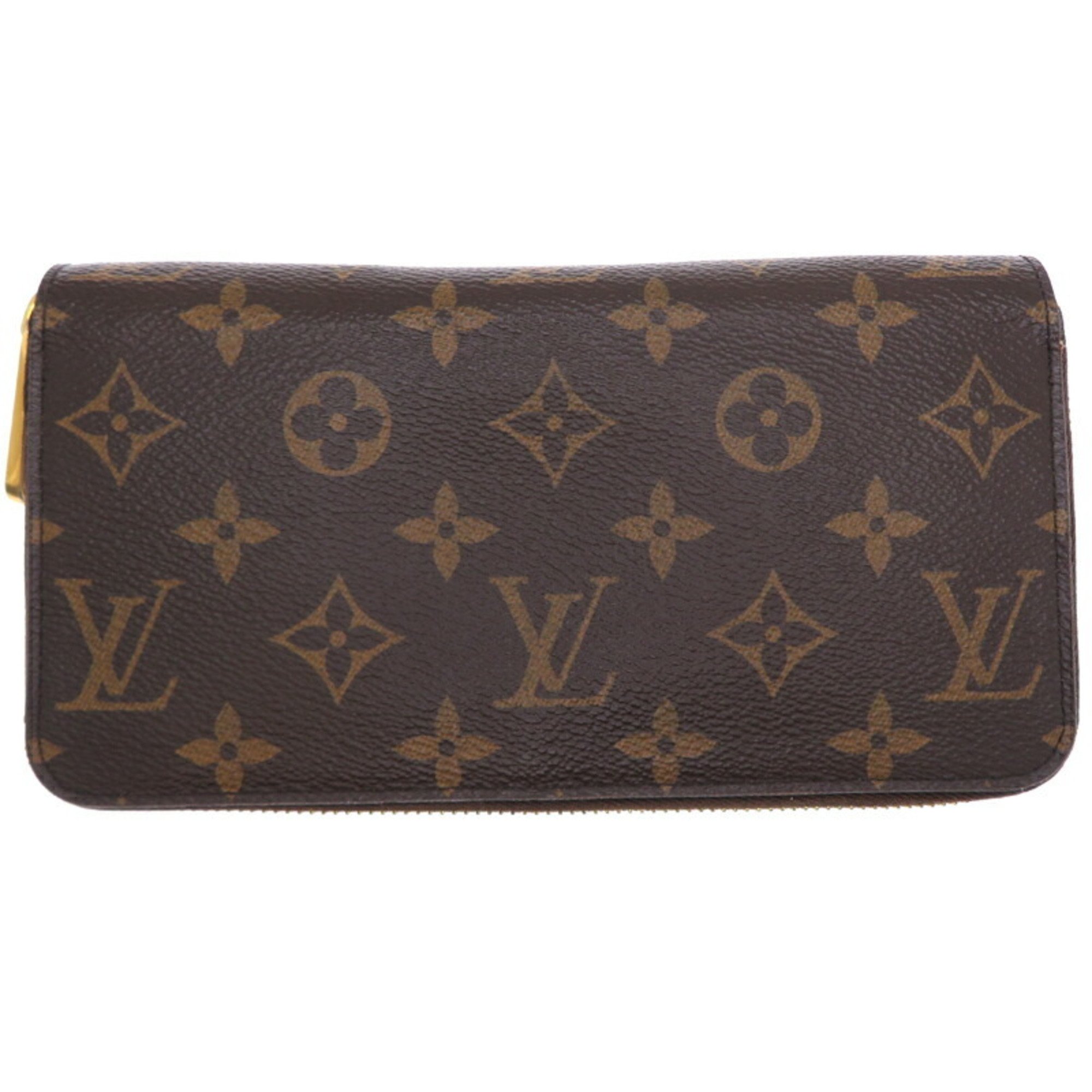 Louis Vuitton Zippy Wallet Women's Long M41894 Monogram Brown