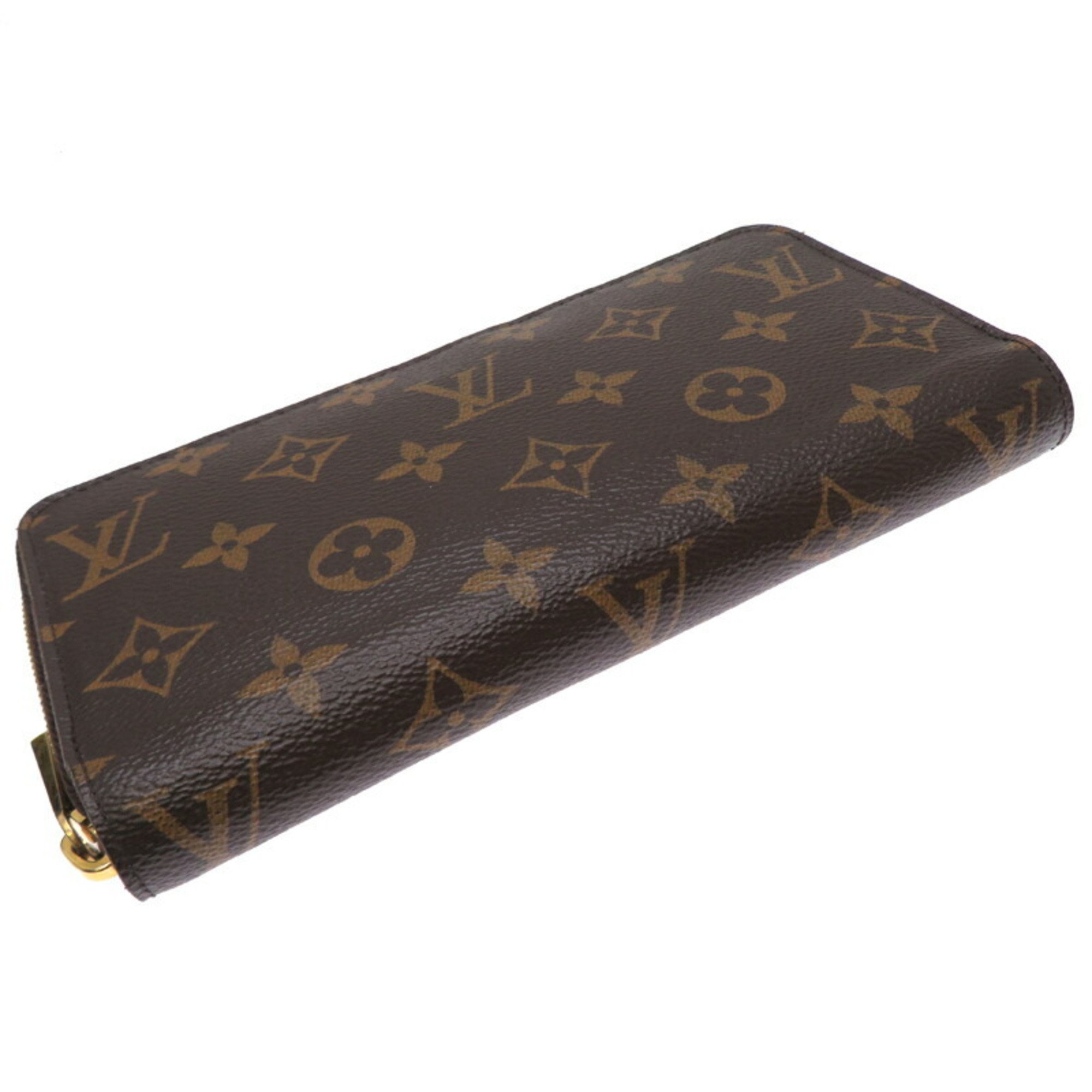 Louis Vuitton Zippy Wallet Women's Long M41894 Monogram Brown