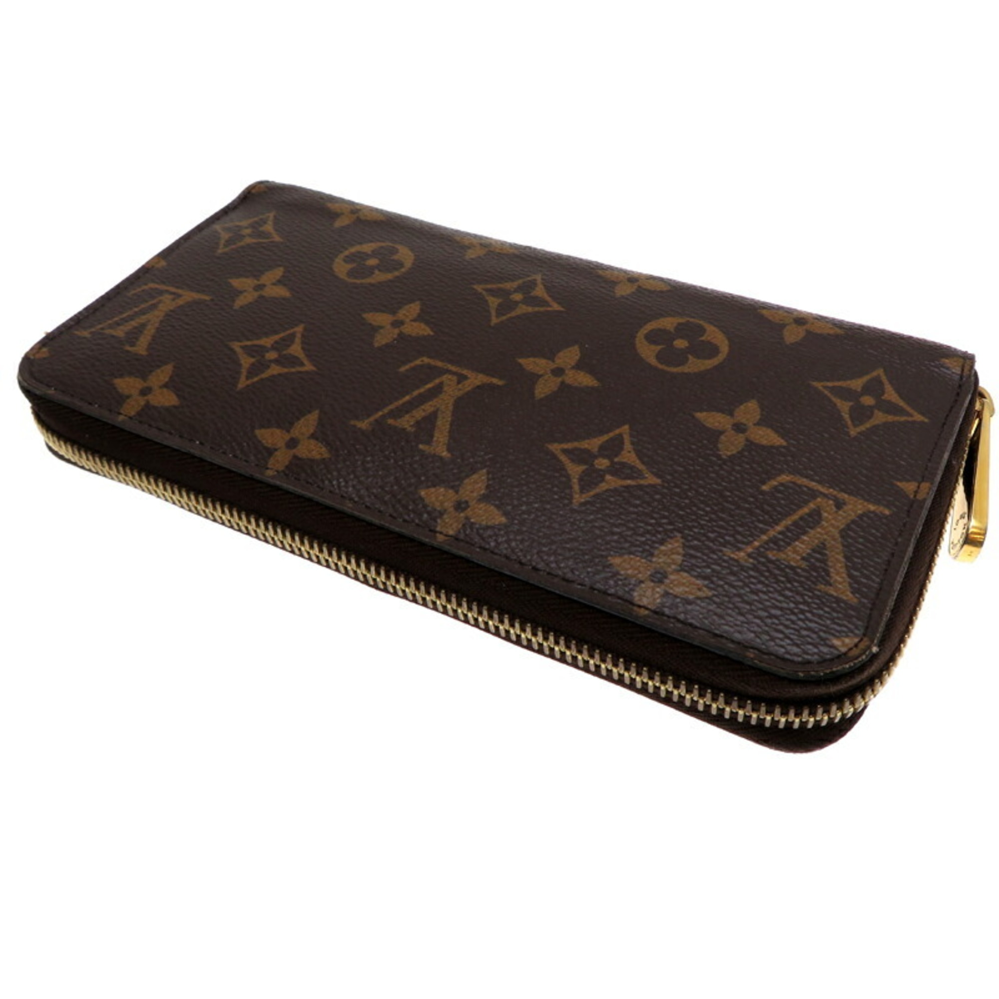 Louis Vuitton Zippy Wallet Women's Long M41894 Monogram Brown