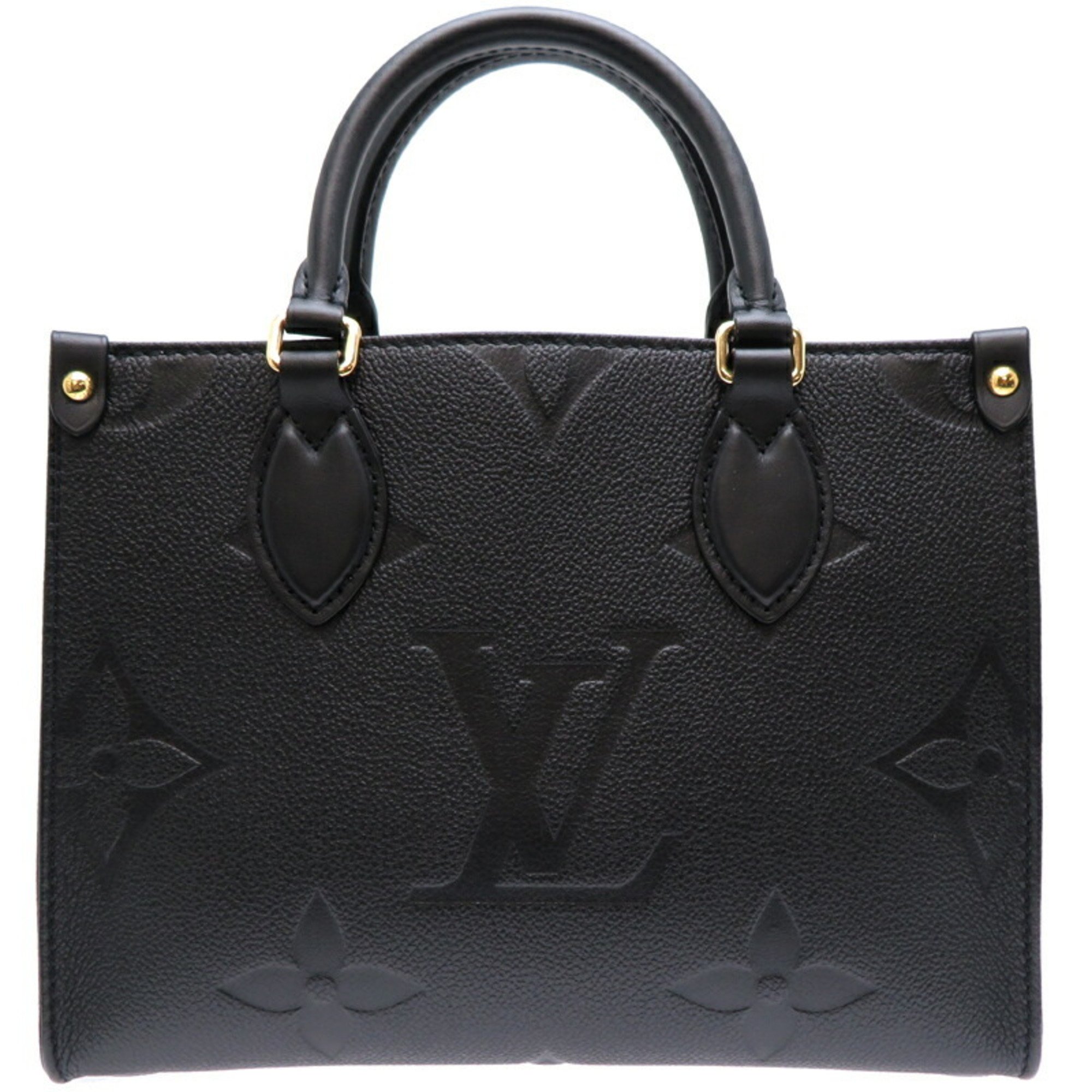 Louis Vuitton On the You PM Women's Handbag M45653 Monogram Empreinte Noir (Black)