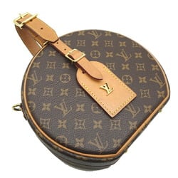 Louis Vuitton Petite Boite Chapeau Women's Handbag M43514 Monogram Brown