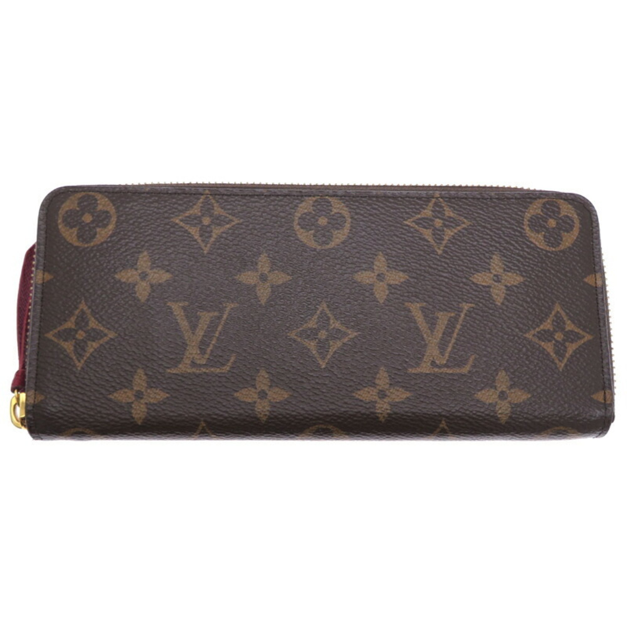 Louis Vuitton Portefeuille Clemence Ladies Long Wallet M60742 Monogram Brown