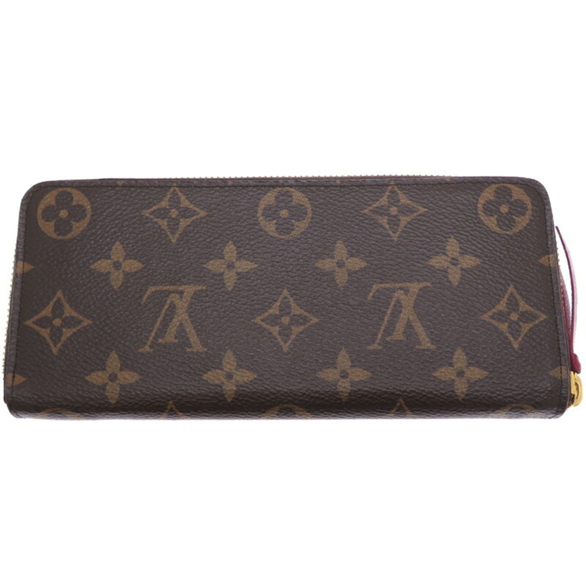 Louis Vuitton Portefeuille Clemence Ladies Long Wallet M60742 Monogram Brown