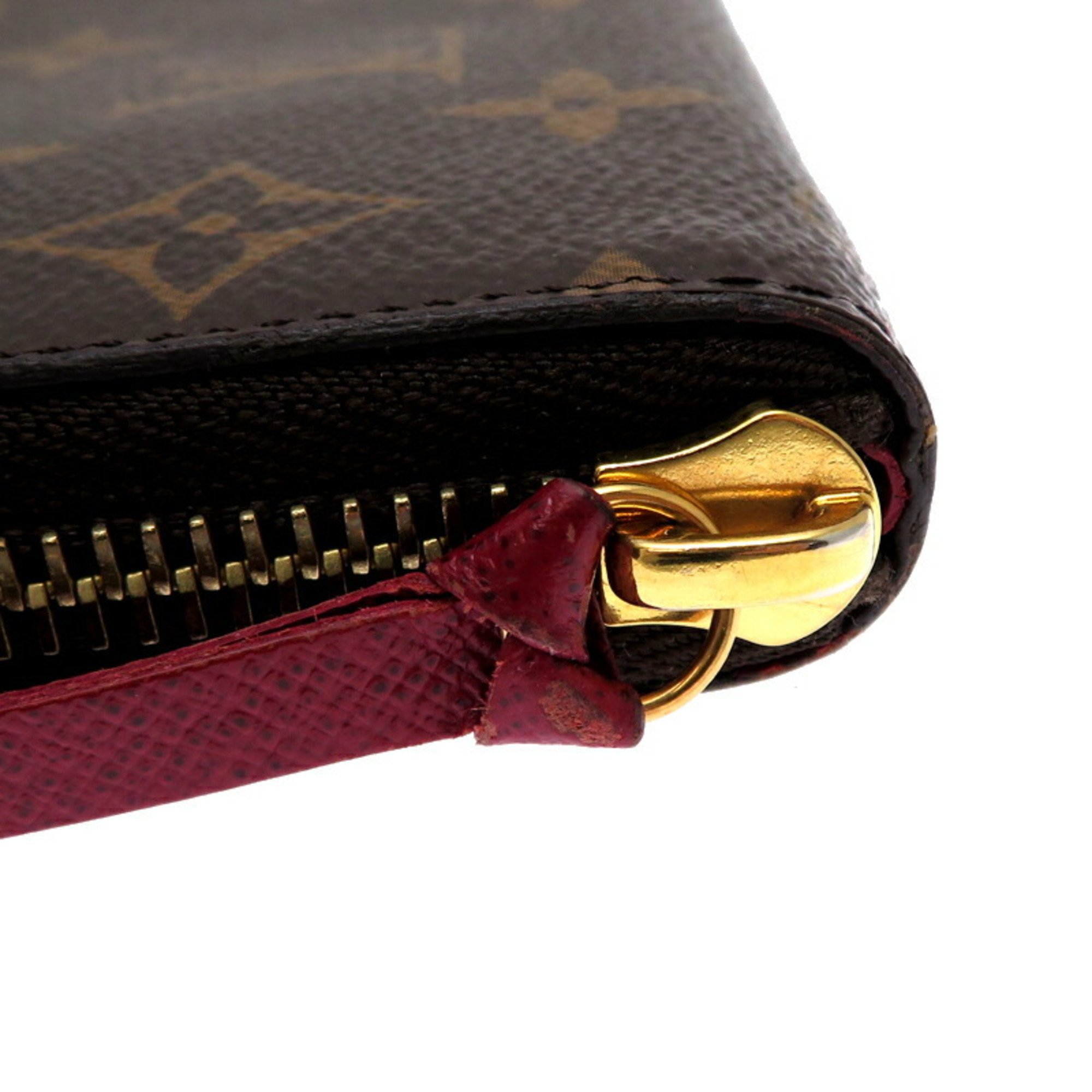 Louis Vuitton Portefeuille Clemence Ladies Long Wallet M60742 Monogram Brown