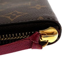 Louis Vuitton Portefeuille Clemence Ladies Long Wallet M60742 Monogram Brown