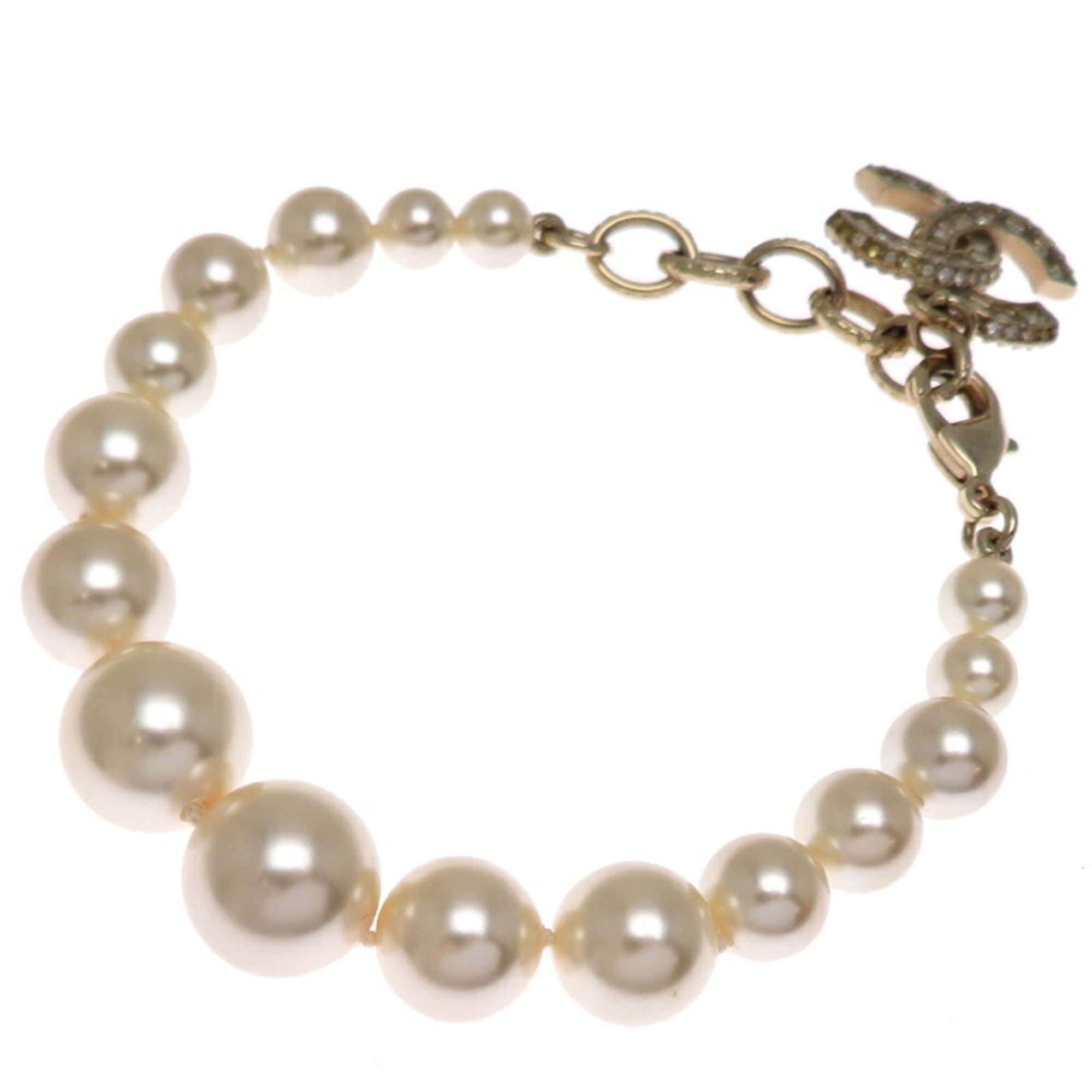 Chanel Coco Faux Pearl Women's Bracelet GP