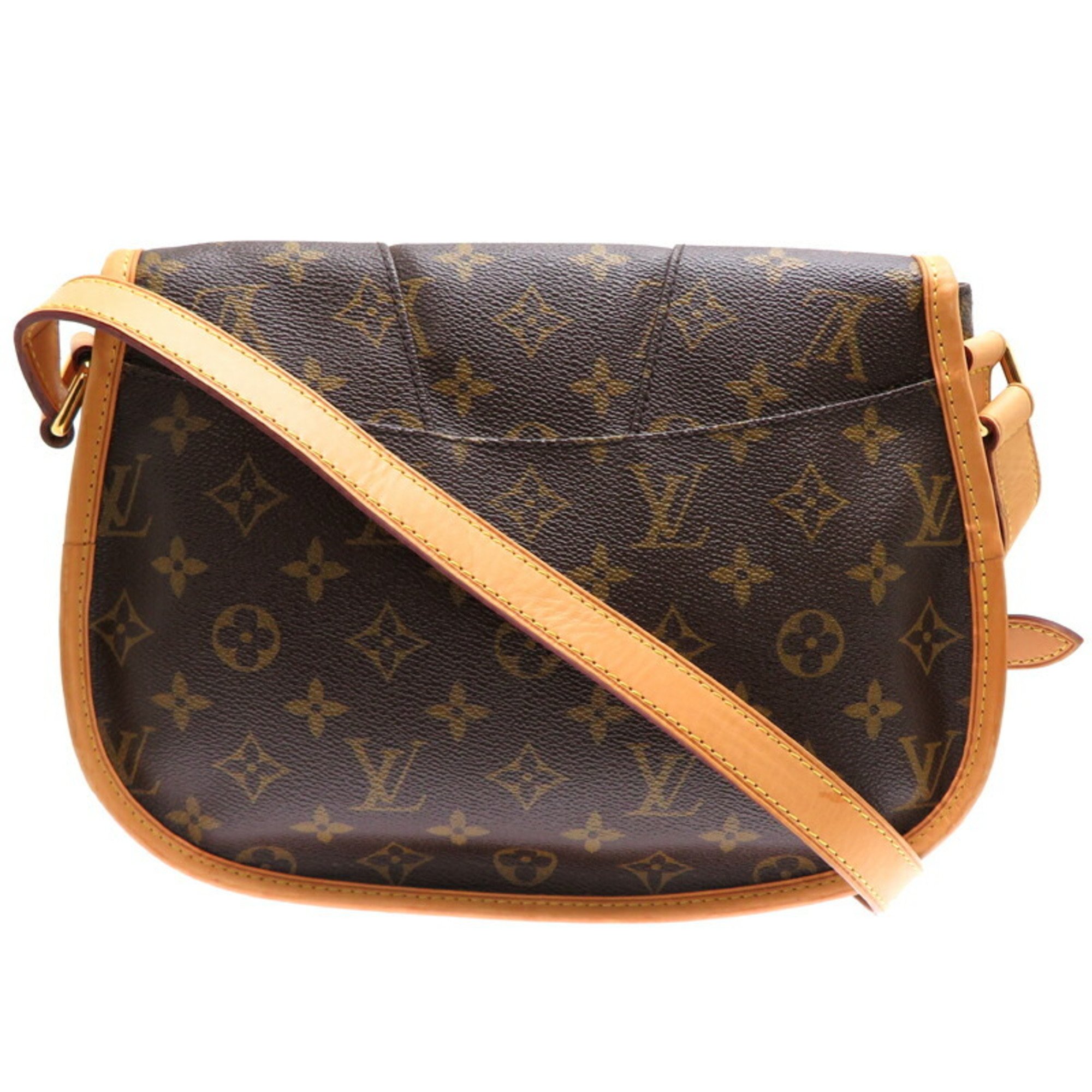 Louis Vuitton Menilmontant PM Women's Shoulder Bag M40474 Monogram Brown