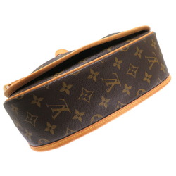 Louis Vuitton Menilmontant PM Women's Shoulder Bag M40474 Monogram Brown