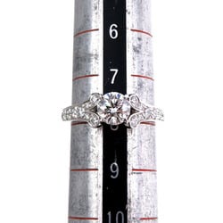 Cartier #48 0.55ct Diamond Ballerina Solitaire Women's Ring, Pt950 Platinum, Size 8