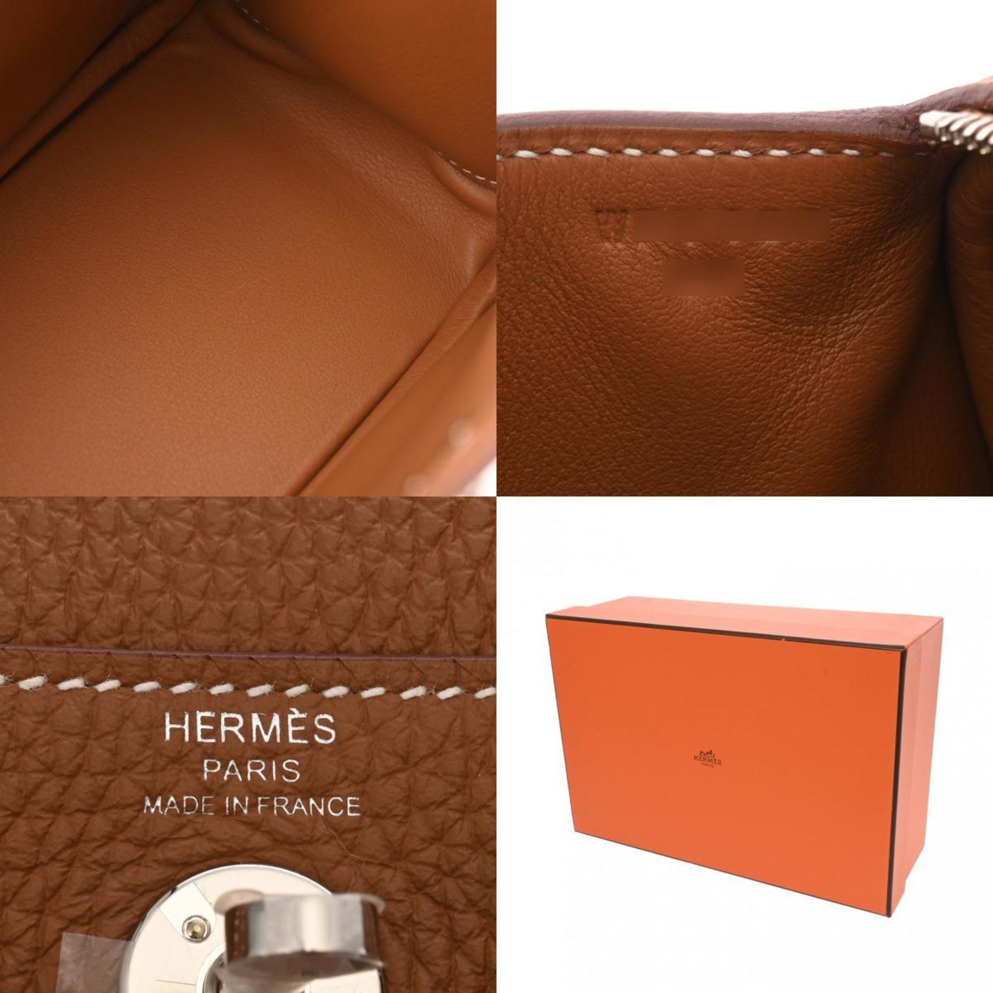 HERMES Lindy Gold W Stamp (around 2024) Women's Taurillon Clemence Bag