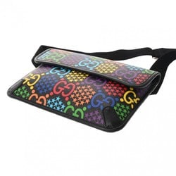 GUCCI GG Psychedelic Waist Bag Multicolor 598113 Unisex PVC