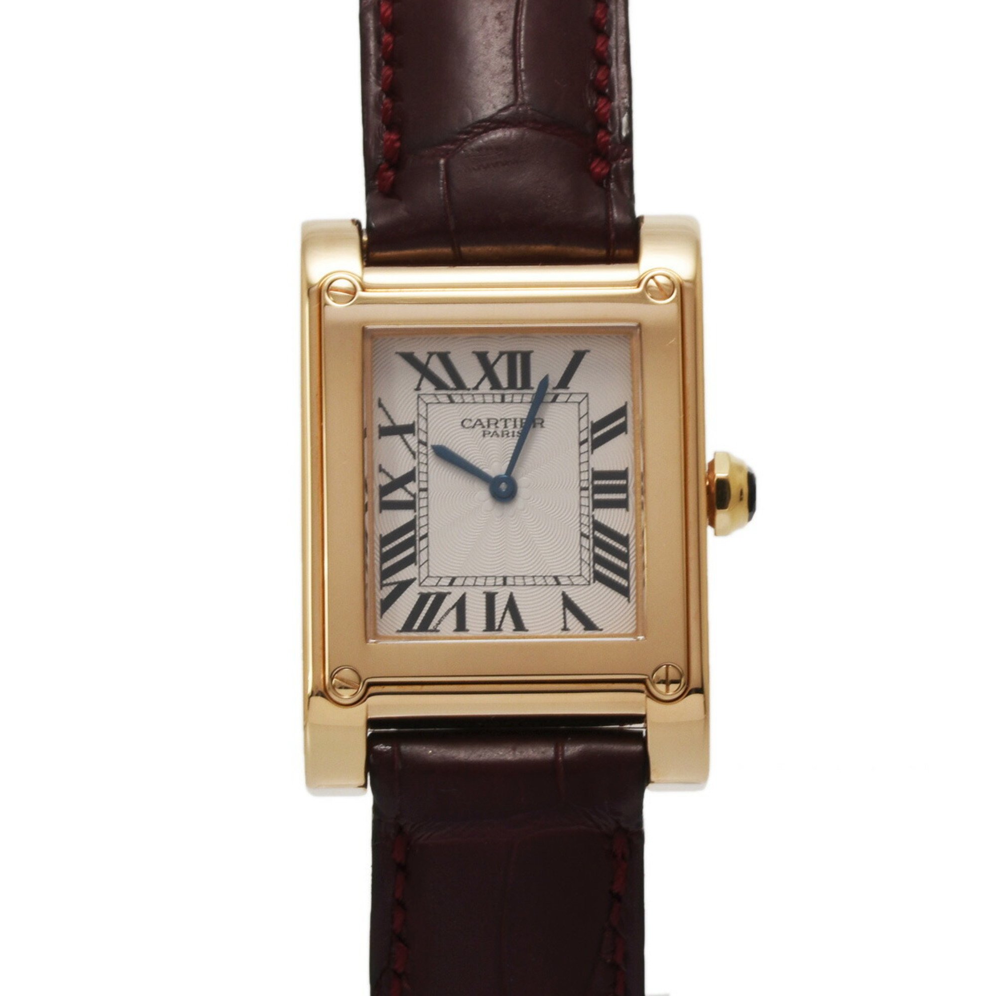 CARTIER TANK A VIS LM CPCP W1529451 Ladies' Watch, Manual Winding