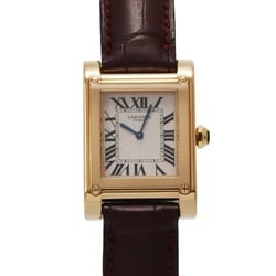 CARTIER TANK A VIS LM CPCP W1529451 Ladies' Watch, Manual Winding