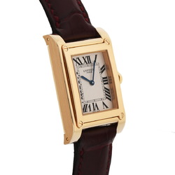 CARTIER TANK A VIS LM CPCP W1529451 Ladies' Watch, Manual Winding