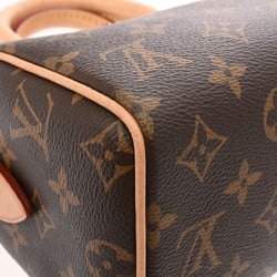 LOUIS VUITTON Louis Vuitton Monogram Speedy Bandouliere 20 Brown M46222 Women's Canvas Handbag