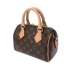 LOUIS VUITTON Louis Vuitton Monogram Speedy Bandouliere 20 Brown M46222 Women's Canvas Handbag