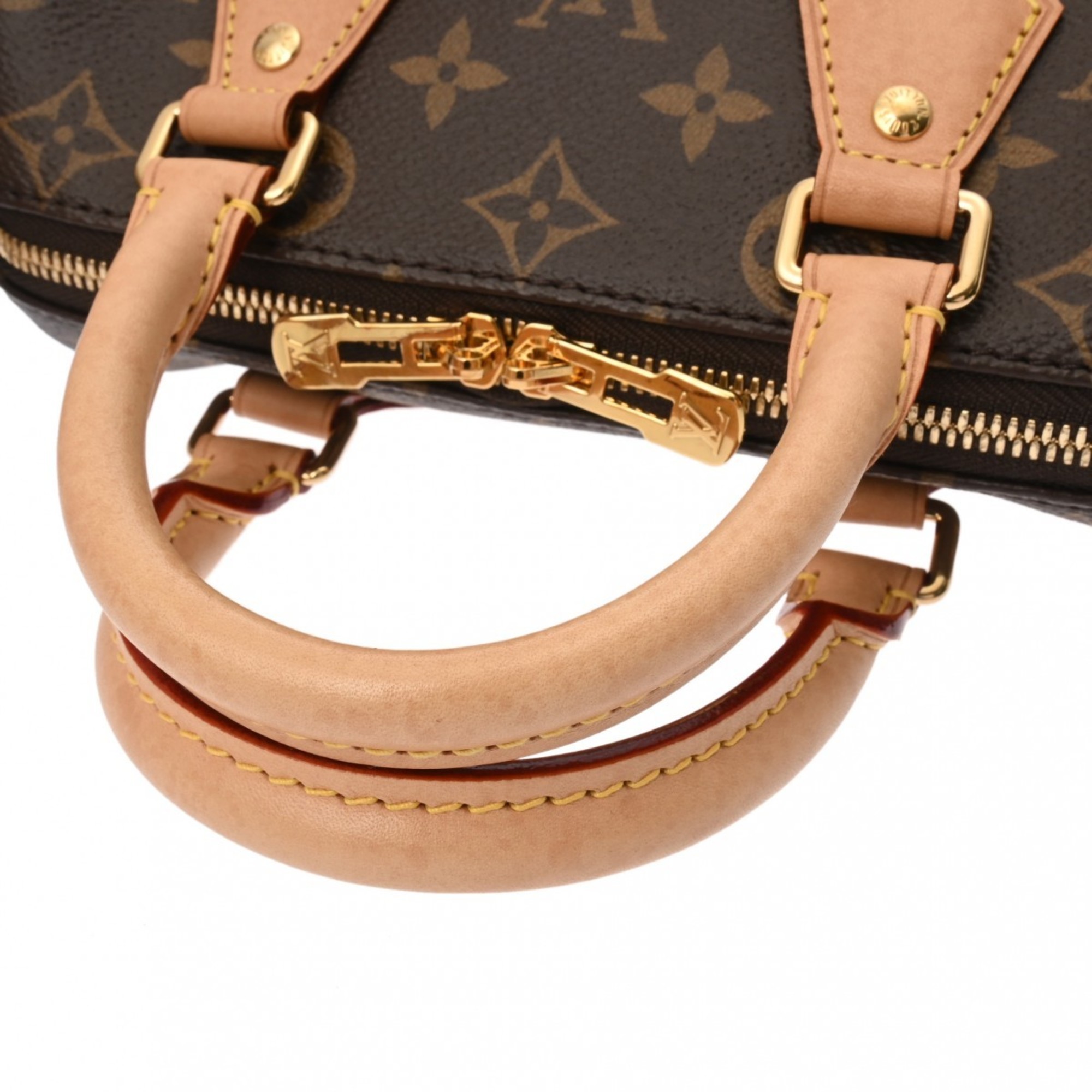 LOUIS VUITTON Louis Vuitton Monogram Speedy Bandouliere 20 Brown M46222 Women's Canvas Handbag