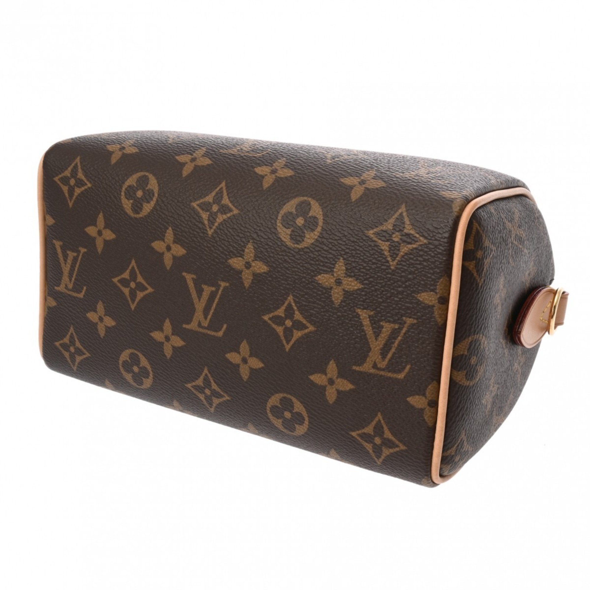 LOUIS VUITTON Louis Vuitton Monogram Speedy Bandouliere 20 Brown M46222 Women's Canvas Handbag