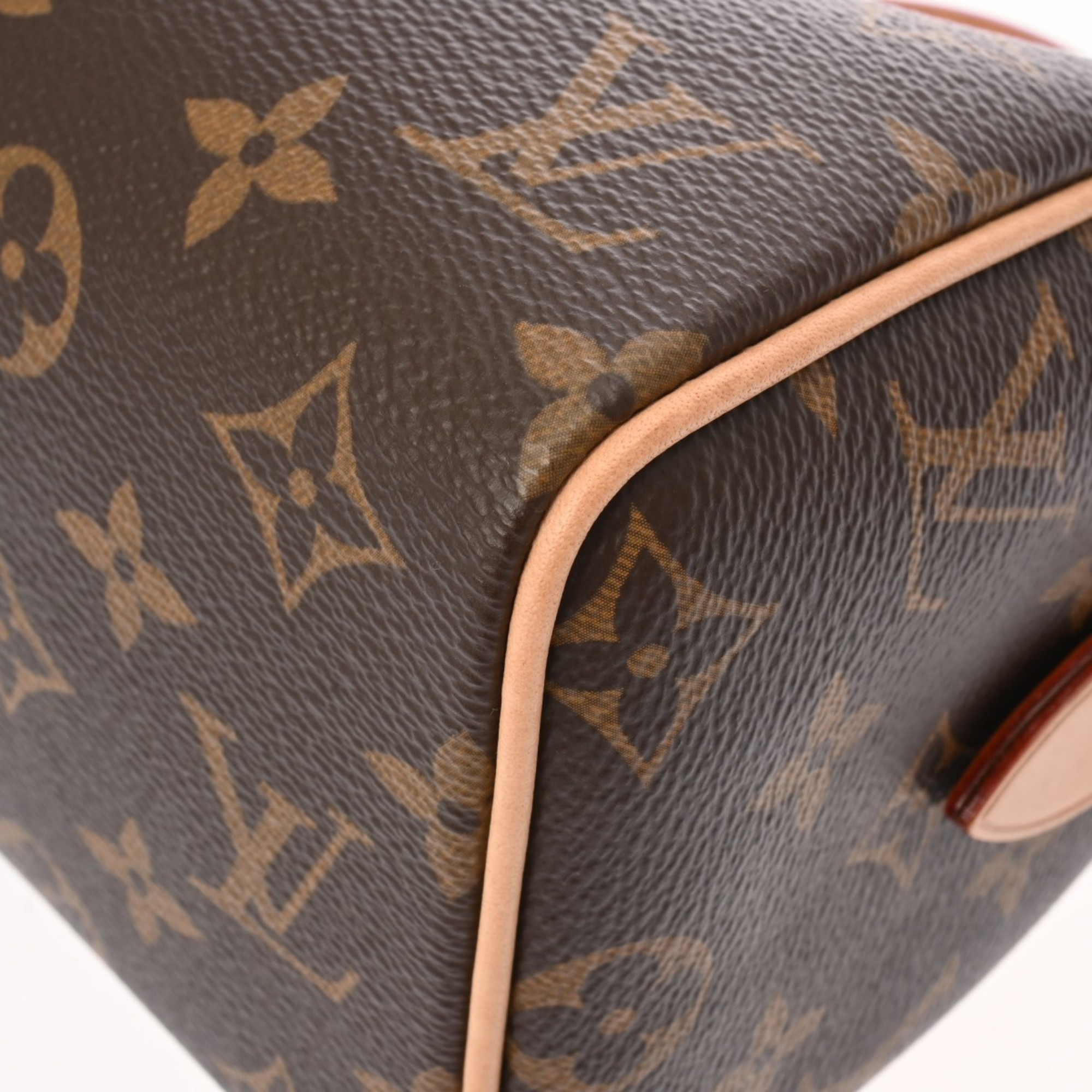 LOUIS VUITTON Louis Vuitton Monogram Speedy Bandouliere 20 Brown M46222 Women's Canvas Handbag