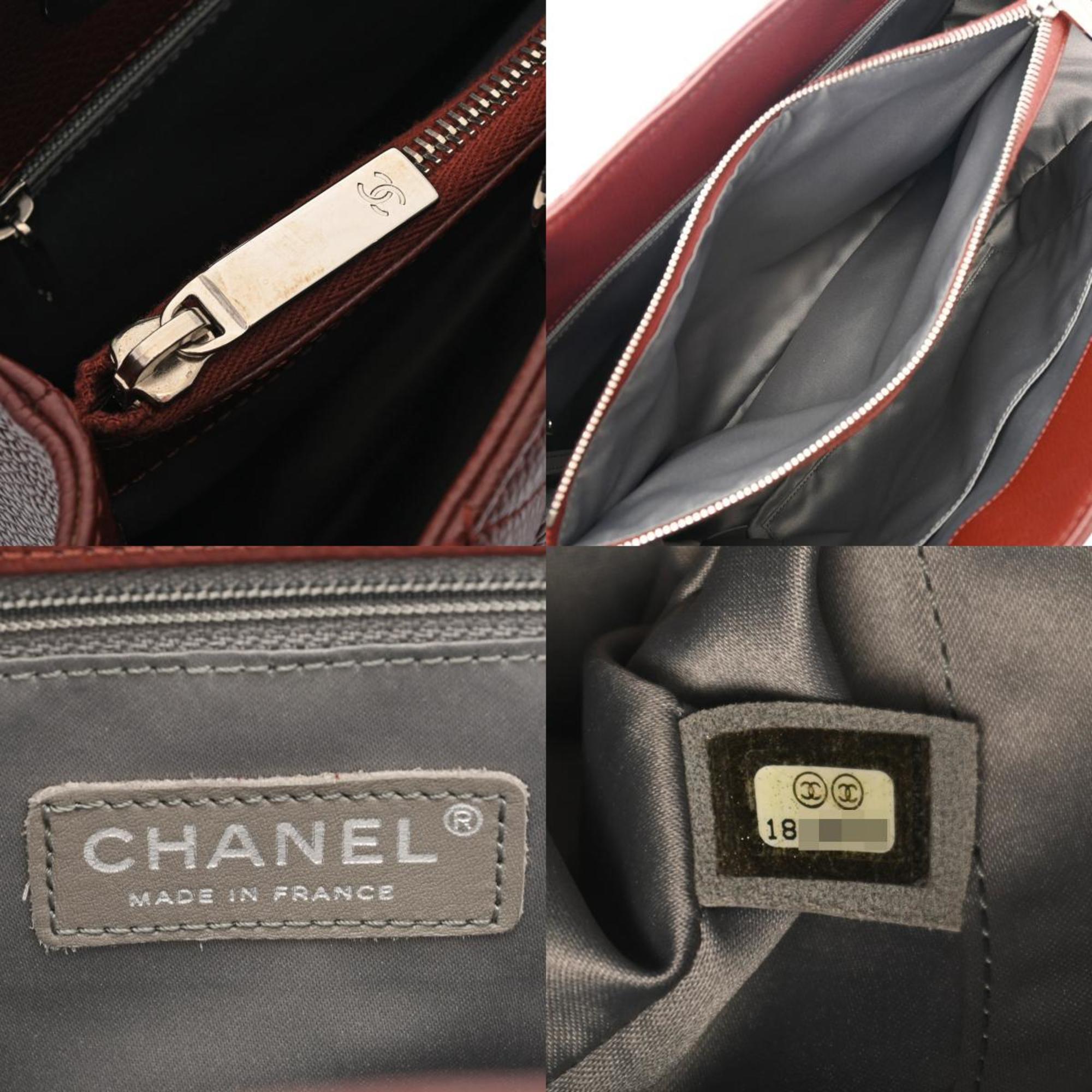 CHANEL Chanel Matelasse GST Tote Bordeaux Women's Caviar Skin Bag