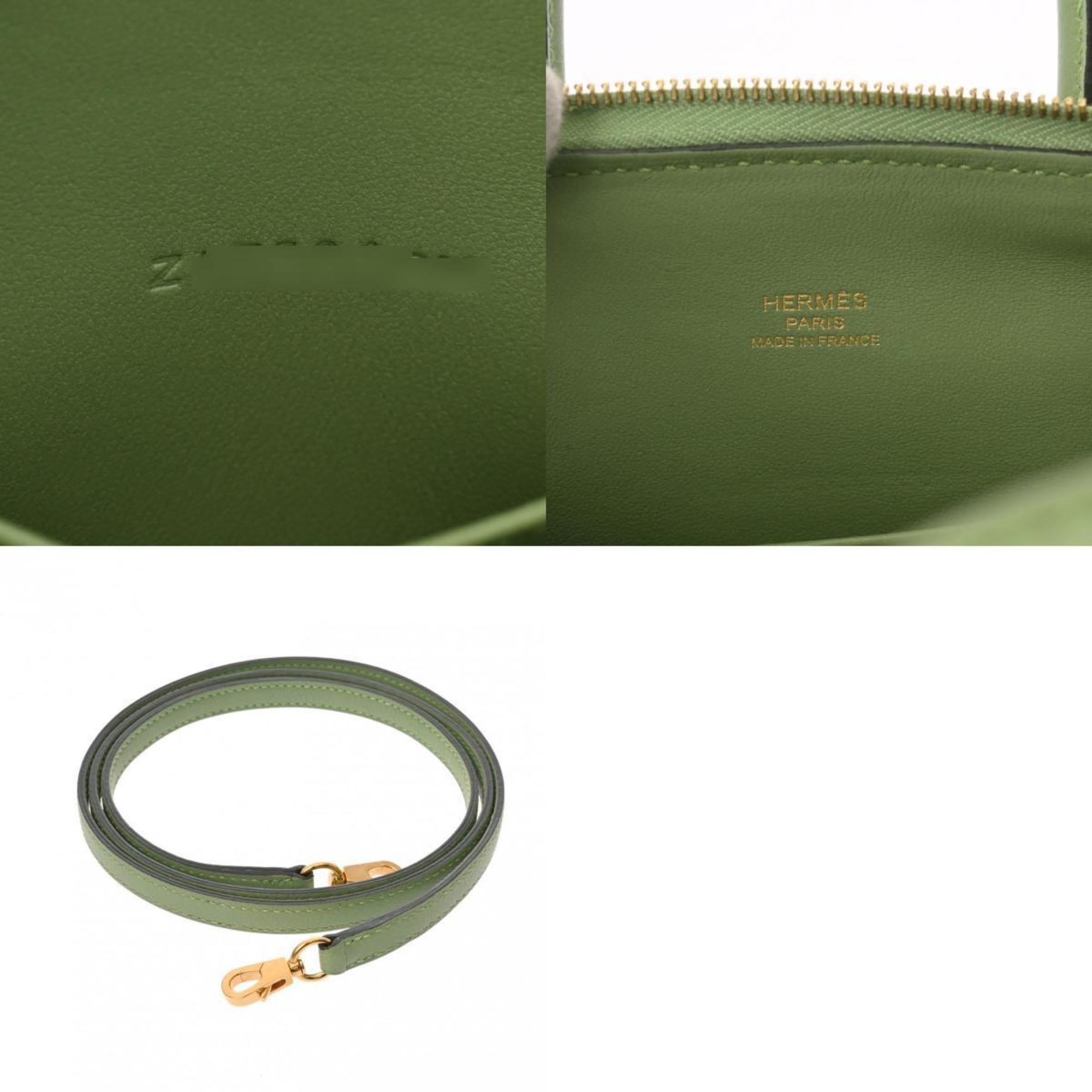 HERMES Bolide 1923 Vert Cricket Z Stamp (around 2021) Women's Evercolor Handbag