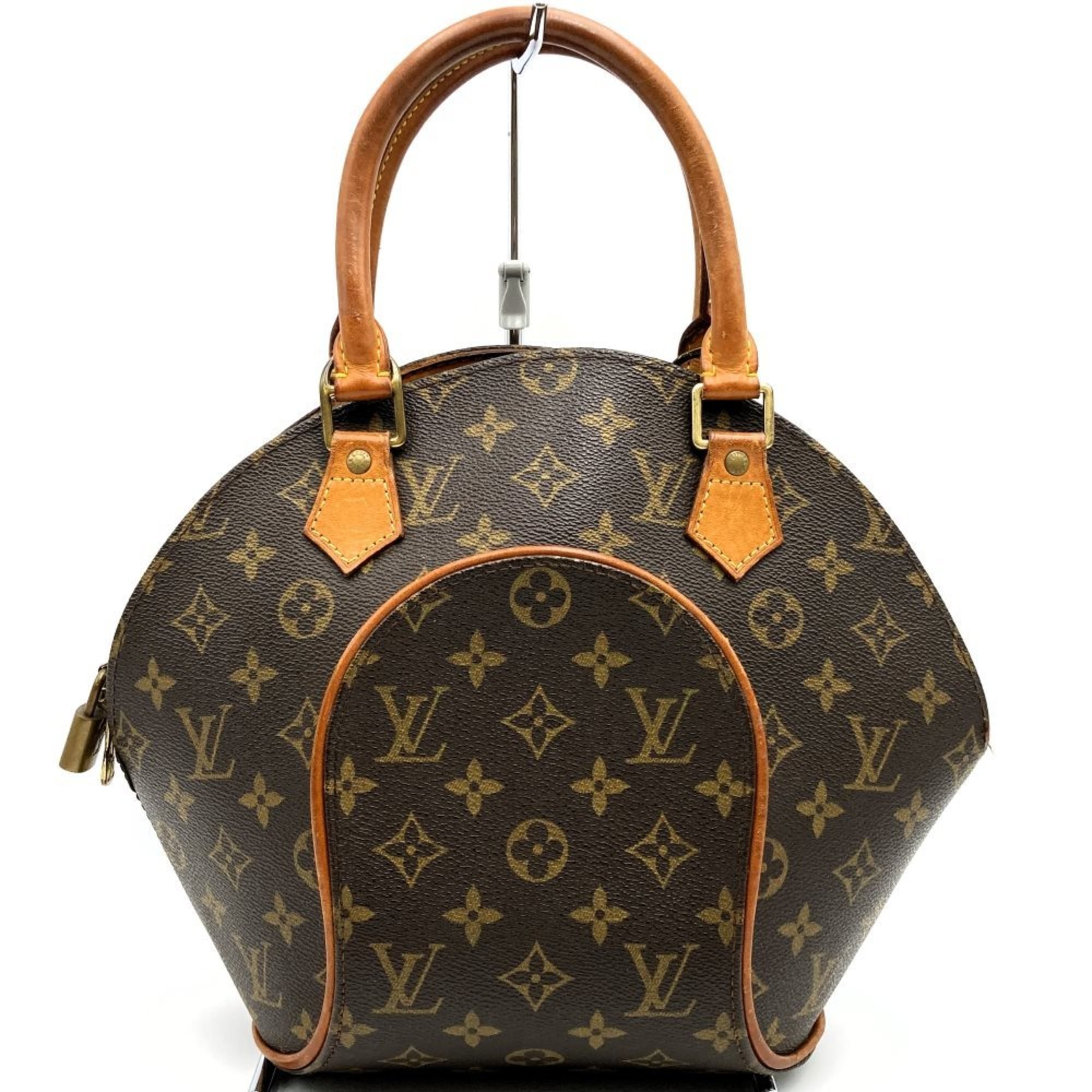 LOUIS VUITTON Ellipse PM Handbag Monogram Canvas Brown M51127 Women's