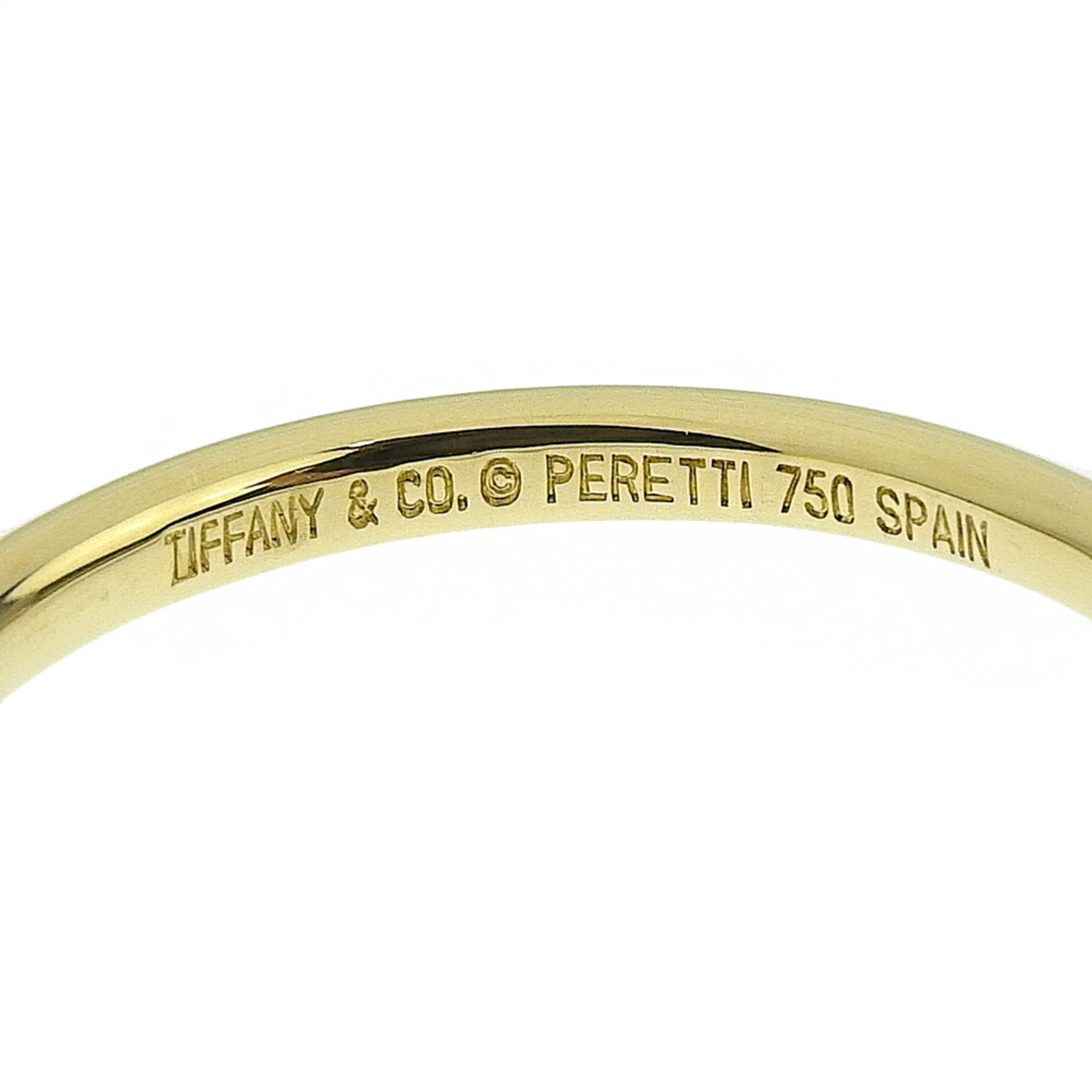 Tiffany & Co. Curved Band Ring, 18K Yellow Gold, Size 17.5