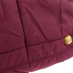 PRADA Crispy Handbag BN1596 Bordeaux Quilted