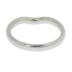 Tiffany & Co. Curved Band Ring, Pt950 Platinum, Size 18.5