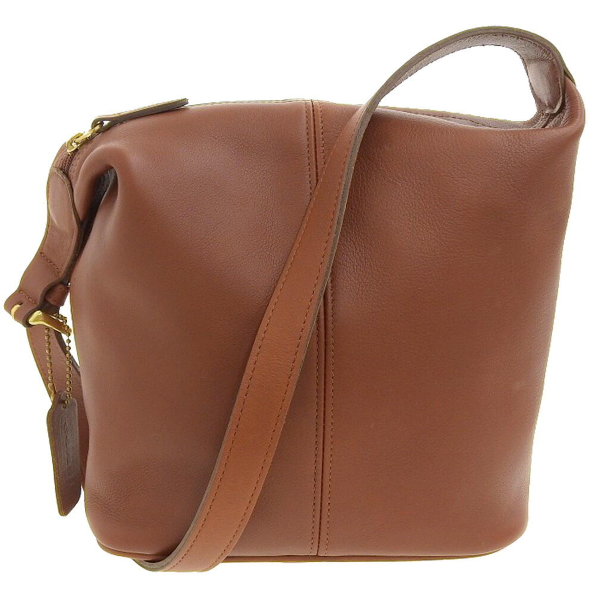 Coach COACH bag 4148 leather brown