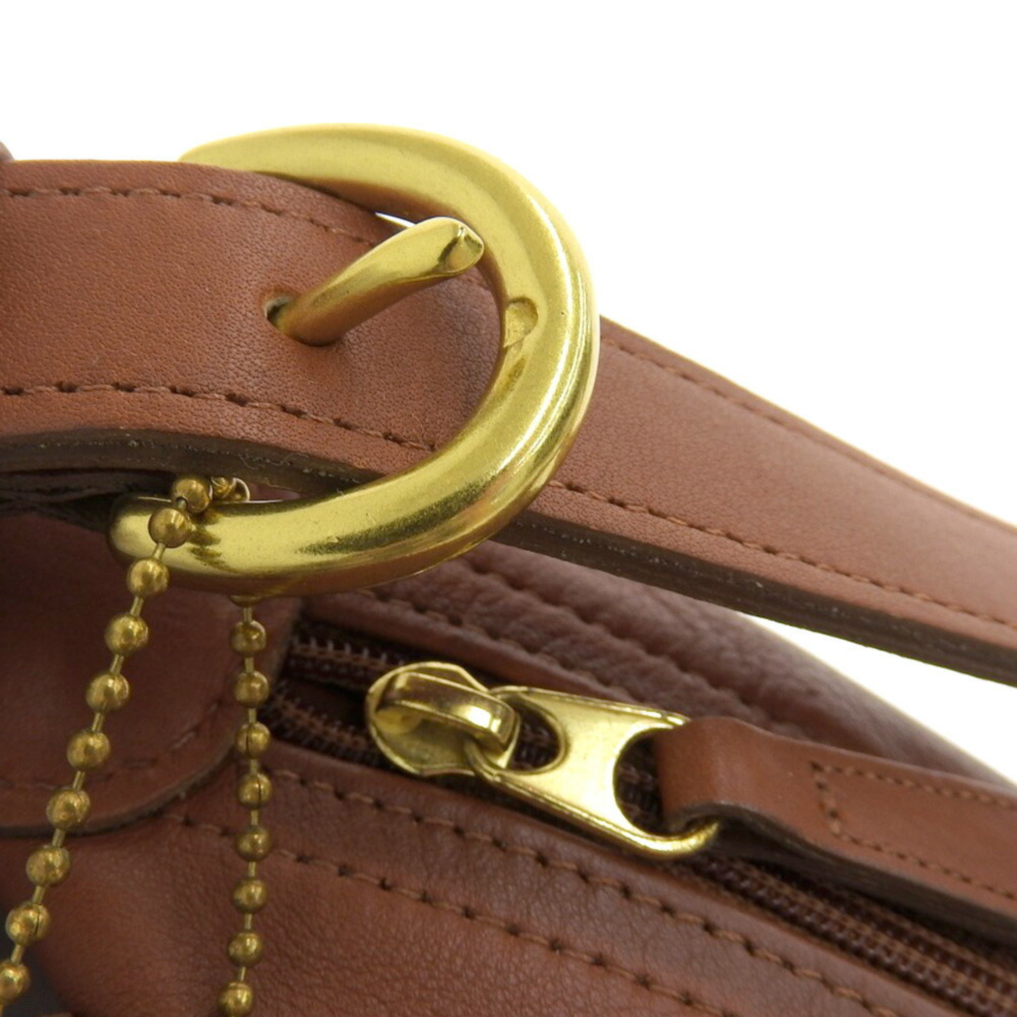 Coach COACH bag 4148 leather brown