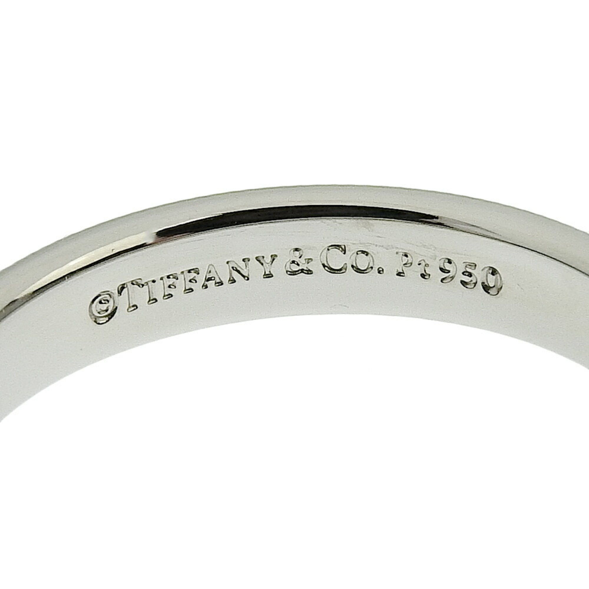 Tiffany & Co. Together Milgrain Band Ring, Pt950 Platinum, Size 10