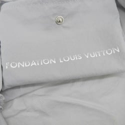 Louis Vuitton LOUIS VUITTON Fondation Eco Bag Handbag Nylon Gray White