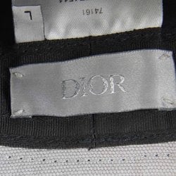 Christian Dior Bucket Hat Size L Cotton/Rayon/Polyester Black Women's