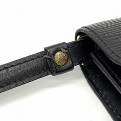 LOUIS VUITTON Louis Vuitton Pochette Serie Dragonne Clutch Bag Epi Leather Noir Black M52612 Women's