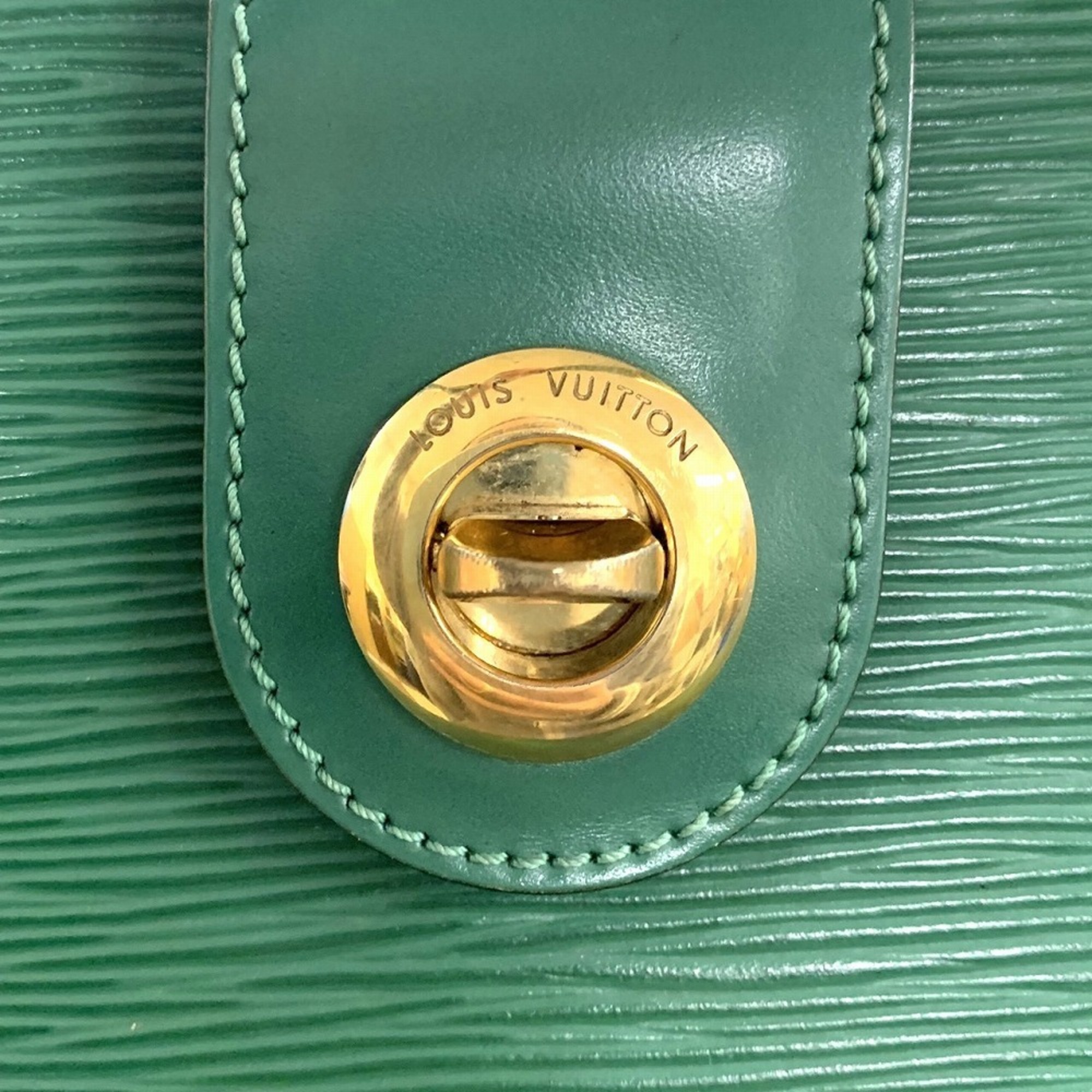 LOUIS VUITTON Cluny Shoulder Bag Epi Leather Borneo Green M52254 Women's