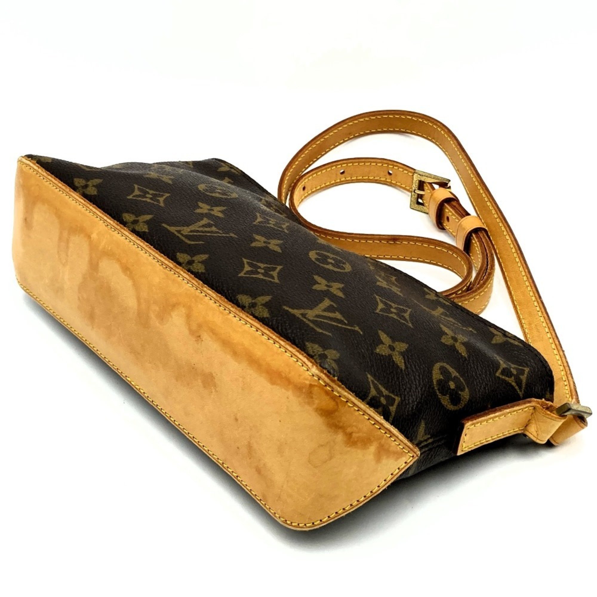 LOUIS VUITTON Louis Vuitton Trotter Shoulder Bag Monogram Canvas Brown M51240 Women's