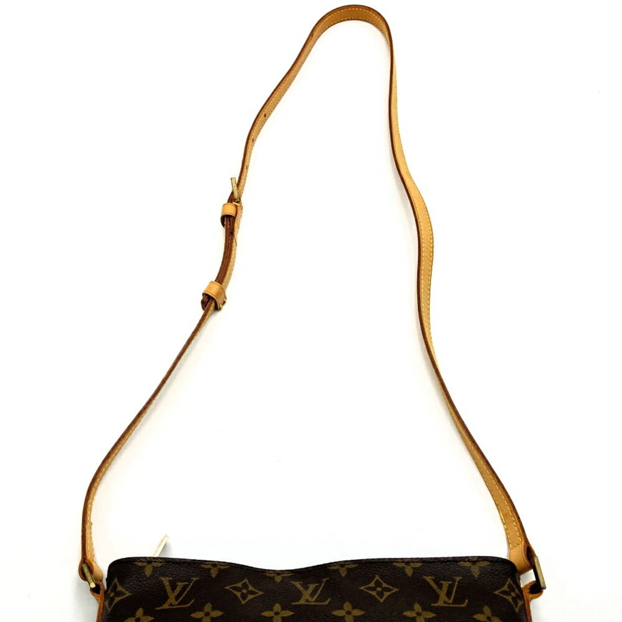 LOUIS VUITTON Louis Vuitton Trotter Shoulder Bag Monogram Canvas Brown M51240 Women's