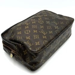 LOUIS VUITTON Louis Vuitton True Toilette 28 Pouch Monogram Canvas Brown M47522 Women's