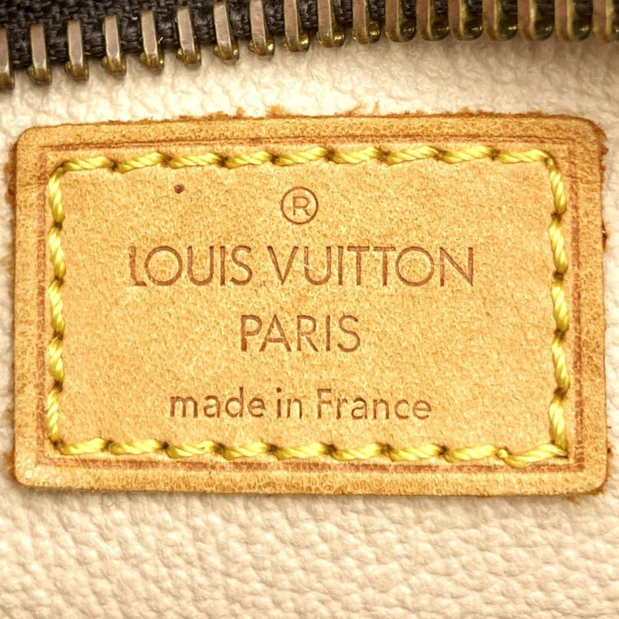 LOUIS VUITTON Louis Vuitton True Toilette 28 Pouch Monogram Canvas Brown M47522 Women's